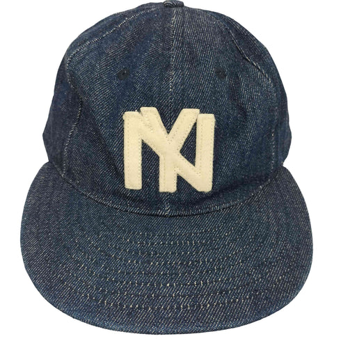 エベッツフィールドフランネルズ Ebbets Field Flannels USA製 デニムボールキャップ メンズ