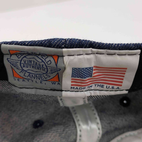 エベッツフィールドフランネルズ Ebbets Field Flannels USA製 デニムボールキャップ メンズ