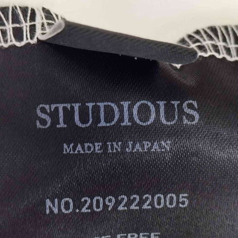 ステュディオス STUDIOUS アシンメトリーコンビフレアートップス レディース FREE