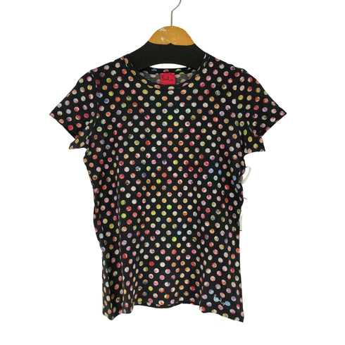 ポールスミスプラス Paul+ Paul Smith ドット柄 S/S Tシャツ レディース JPN:M