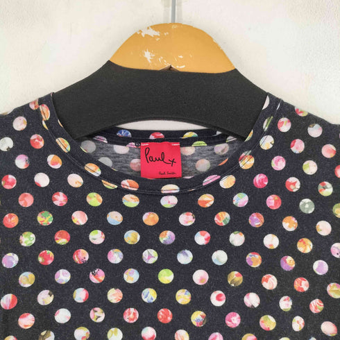 ポールスミスプラス Paul+ Paul Smith ドット柄 S/S Tシャツ レディース JPN:M