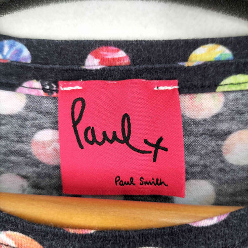 ポールスミスプラス Paul+ Paul Smith ドット柄 S/S Tシャツ レディース JPN:M