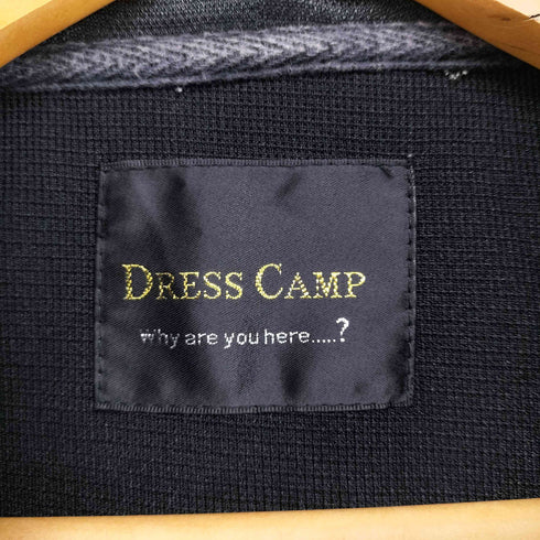 ドレスキャンプ DRESSCAMP ロゴ刺繍S/Sジップパーカー メンズ JPN:L