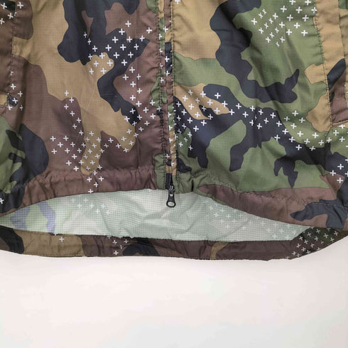 ナイキスケートボーディング NIKE SB Steel Light Weight ERDL Philips JKT カモ 柄 ダブル ジップアップ フーディ ジャケット メンズ import:XL