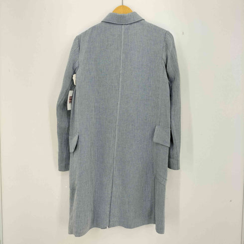 ザラ ZARA リネンブレンド ステンカラーコート レディース import:S
