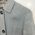 ザラ ZARA リネンブレンド ステンカラーコート レディース import:S