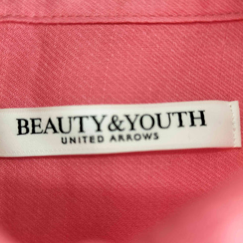 ビューティーアンドユースユナイテッドアローズ BEAUTY & YOUTH UNITED ARROWS 麻 レギュラーカラー シャツ レディース