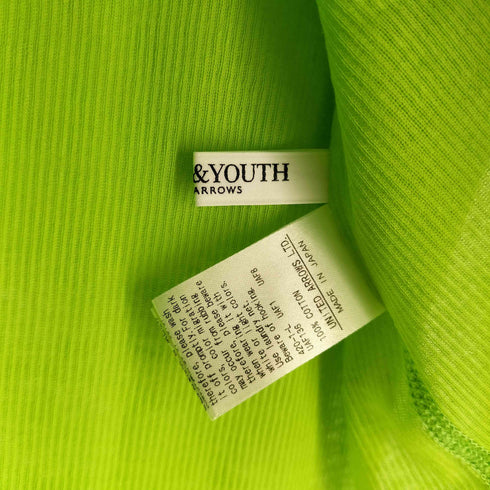 ビューティーアンドユースユナイテッドアローズ BEAUTY & YOUTH UNITED ARROWS コットンテレコ リブ シアー タートルネック カットソー レディース