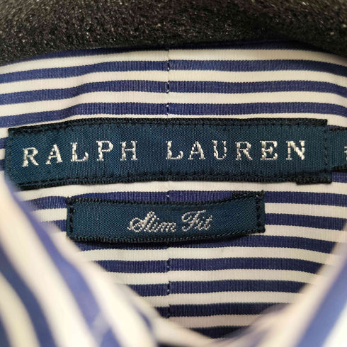 ラルフローレン RALPH LAUREN スモールポニー刺繍 ストライプシャツ レディース 6