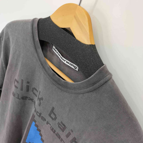 アレキサンダーワン Alexander Wang 3Dロゴプリント S/S Tシャツ メンズ import:M