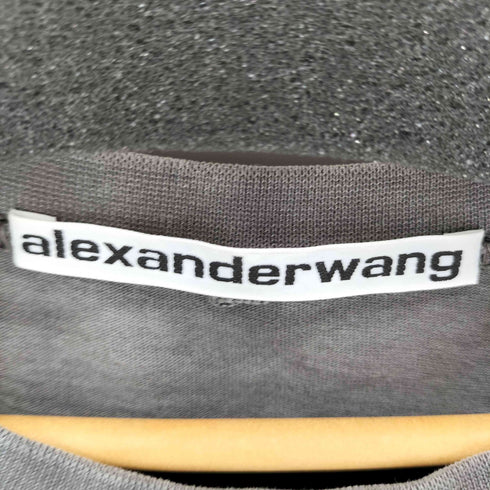 アレキサンダーワン Alexander Wang 3Dロゴプリント S/S Tシャツ メンズ import:M