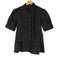 バーバリーブラックレーベル BURBERRY BLACK LABEL S/S フリルブラウス レディース 40