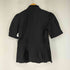 バーバリーブラックレーベル BURBERRY BLACK LABEL S/S フリルブラウス レディース 40