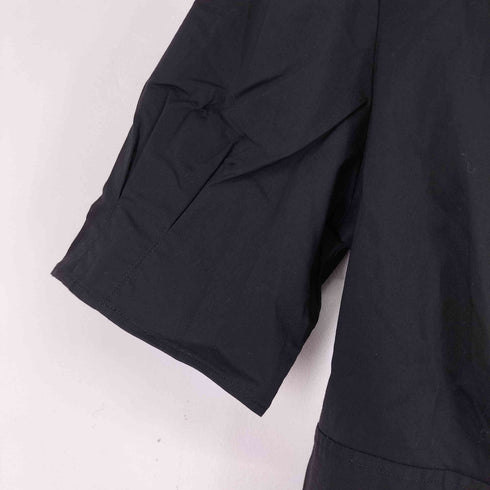 バーバリーブラックレーベル BURBERRY BLACK LABEL S/S フリルブラウス レディース 40