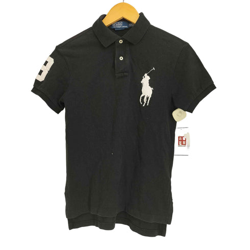 ポロバイラルフローレン Polo by RALPH LAUREN Custom Fit ビッグ ポニー 刺繍 半袖 ポロシャツ メンズ import:S