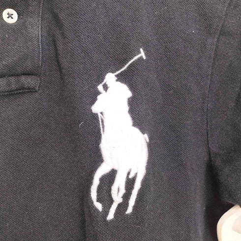 ポロバイラルフローレン Polo by RALPH LAUREN Custom Fit ビッグ ポニー 刺繍 半袖 ポロシャツ メンズ import:S