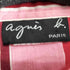 アニエスベー agnes b. PARIS S/S シアーストライプシャツ レディース