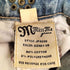 miss me JEANS USA製 ターコイズ スタッズ ブーツカット デニム フレアパンツ Y2K レディース 25