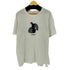フラグスタフ F-LAGSTUF-F 20AW フロントアニマルプリント S/S Tシャツ メンズ JPN:XL
