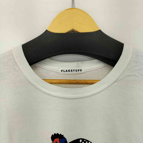 フラグスタフ F-LAGSTUF-F 20AW フロントアニマルプリント S/S Tシャツ メンズ JPN:XL