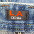 L.A.DENIM ダメージ加工 ベルボトム デニム フレアパンツ Y2K レディース