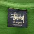 ステューシー Stussy 紺タグ USA製 ラメロゴクルーネックTシャツ メンズ JPN:L