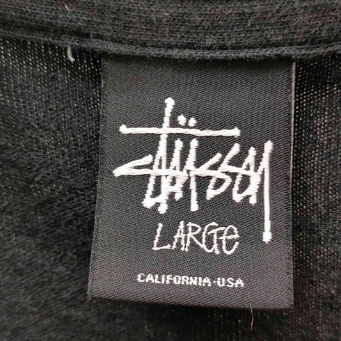 ステューシー Stussy プリントクルーネックTシャツ メンズ JPN:L