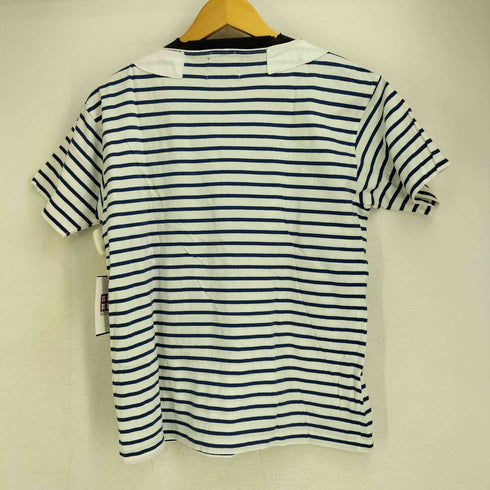 ナイジェルケーボン NIGEL CABOURN ボーダー柄 半袖 バスクシャツ レディース JPN:44