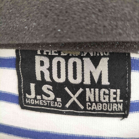 ナイジェルケーボン NIGEL CABOURN ボーダー柄 半袖 バスクシャツ レディース JPN:44