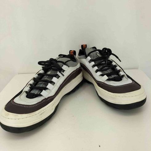 90S NOSE イタリア製 レザー 厚底 スニーカー メンズ US:9
