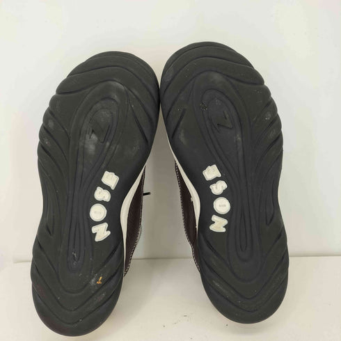 90S NOSE イタリア製 レザー 厚底 スニーカー メンズ US:9