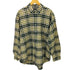 ラルフローレン RALPH LAUREN 90S BIG SHIRT ポニー刺繍 チェック ボタンダウン L/S シャツ メンズ import:XL