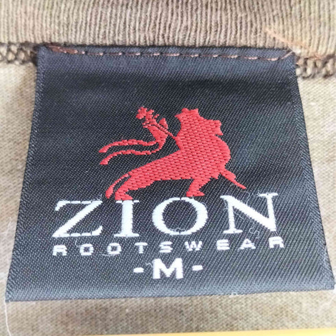 ザイオンルーツウェア ZION ROOTSWEAR S/S アーティストプリント リンガーTシャツ メンズ JPN:M