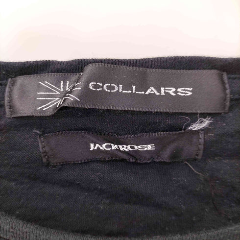 ジャックローズ JACKROSE COLLARS コラボ ボートネック 5分袖 スカル ドクロ 背面プリント カットソー Y2K メンズ XL