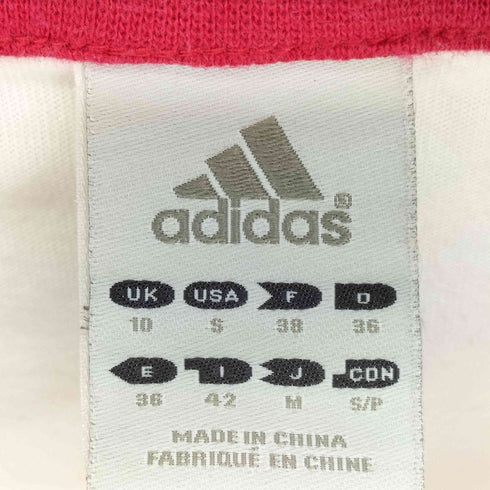 アディダス adidas アーチプリント リンガーTシャツ レディース M