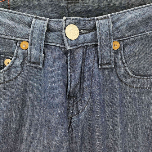 トゥルーレリジョン TRUE RELIGION USA製 ワイド バギー デニムパンツ レディース US:24
