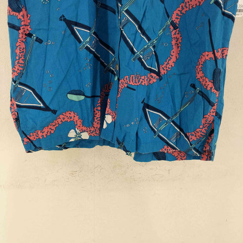クックストリート Cooke Street ヨット柄 S/Sシャツ メンズ import:M