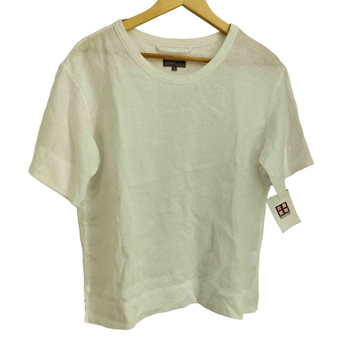 マーガレットハウエル MARGARET HOWELL LINEN VOILE リネンボイル 半袖 Tシャツ レディース JPN:2