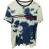 トミーヒルフィガー TOMMY HILFIGER ブリーチデザインフラッグ刺繍S/S TEE メンズ M