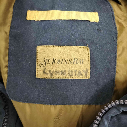 セントジョンズベイ STJOHNS BAY フロントポケット パデッドベスト 中綿 ジップアップベスト メンズ import:XL