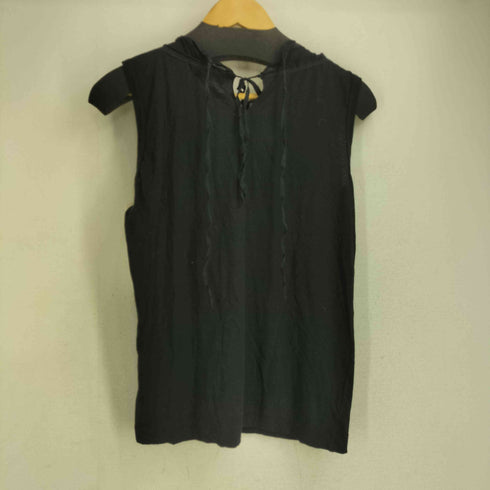 トリココムデギャルソン tricot COMME des GARCONS 2006AW パール装飾 リネン混 ノースフェイスニット レディース