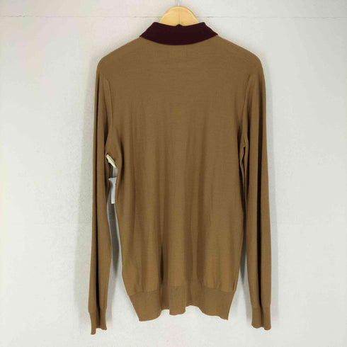 バンドオブアウトサイダーズ BAND OF OUTSIDERS イタリア製 襟付き ロングスリーブニット メンズ import:M