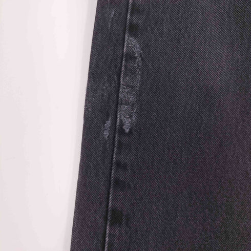 リーバイス Levis 90s USA製 501-0660 ボタン裏522 後染め ボタンフライ ブラックデニムパンツ メンズ W38/L34
