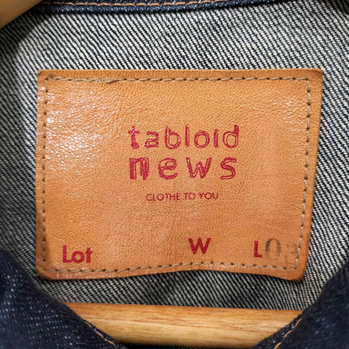 タブロイドニュース tabloid news デニムトラッカージャケット メンズ JPN:3