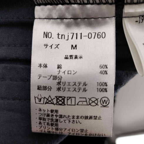ティーナジョジュン TINA:JOJUN ダブルリボン ナイロンパンツ メンズ M