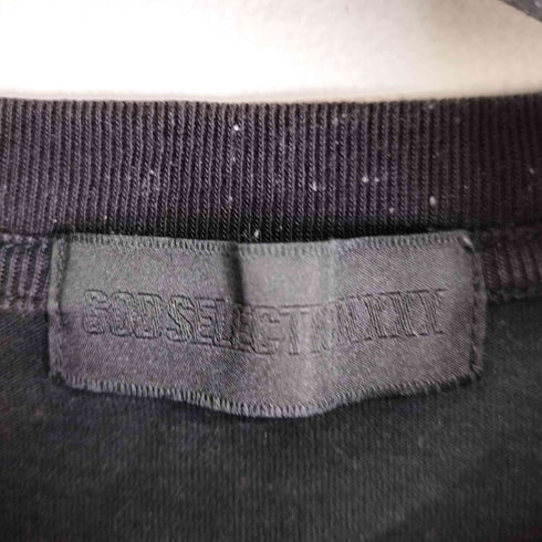 ゴッドセレクショントリプルエックス GOD SELECTION XXX プリントクルーネックTシャツ メンズ JPN:M