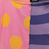 トリココムデギャルソン tricot COMME des GARCONS ダメージ加工 ボーダー マーブル柄 ドッキング S/S Tシャツ レディース