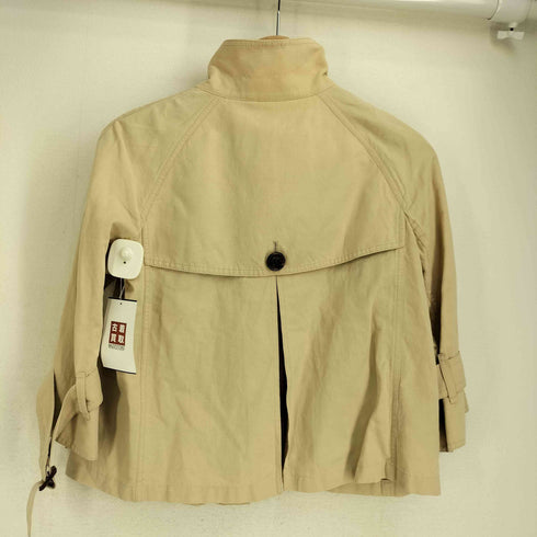 バーバリーロンドン BURBERRY LONDON ショート トレンチ 七分袖 ジャケット レディース JPN:38