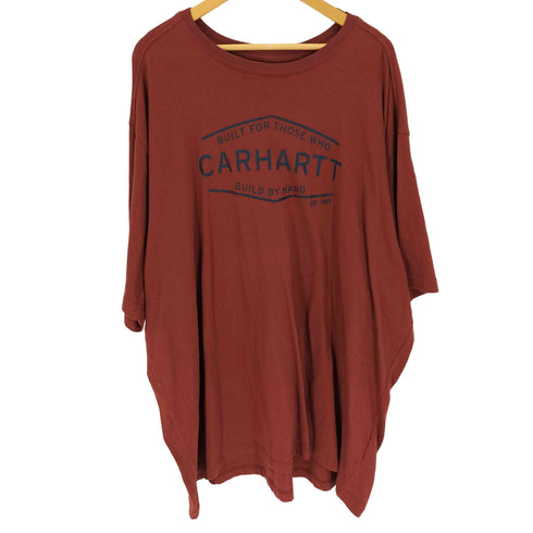 カーハート Carhartt 18SS RELAXED FIT ロゴプリント ビックサイズ S/S Tシャツ メンズ 4XL