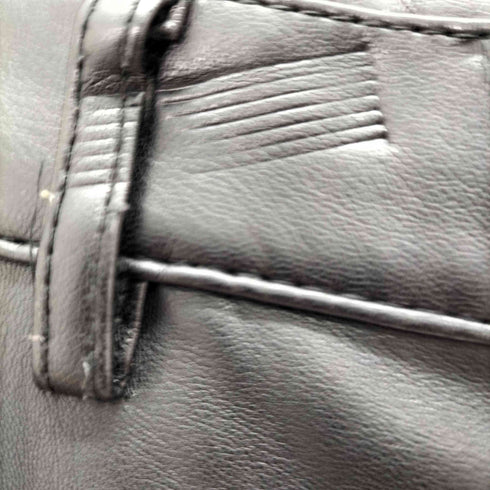 ザラ ZARA フェイクレザーセミフレアパンツ メンズ 36